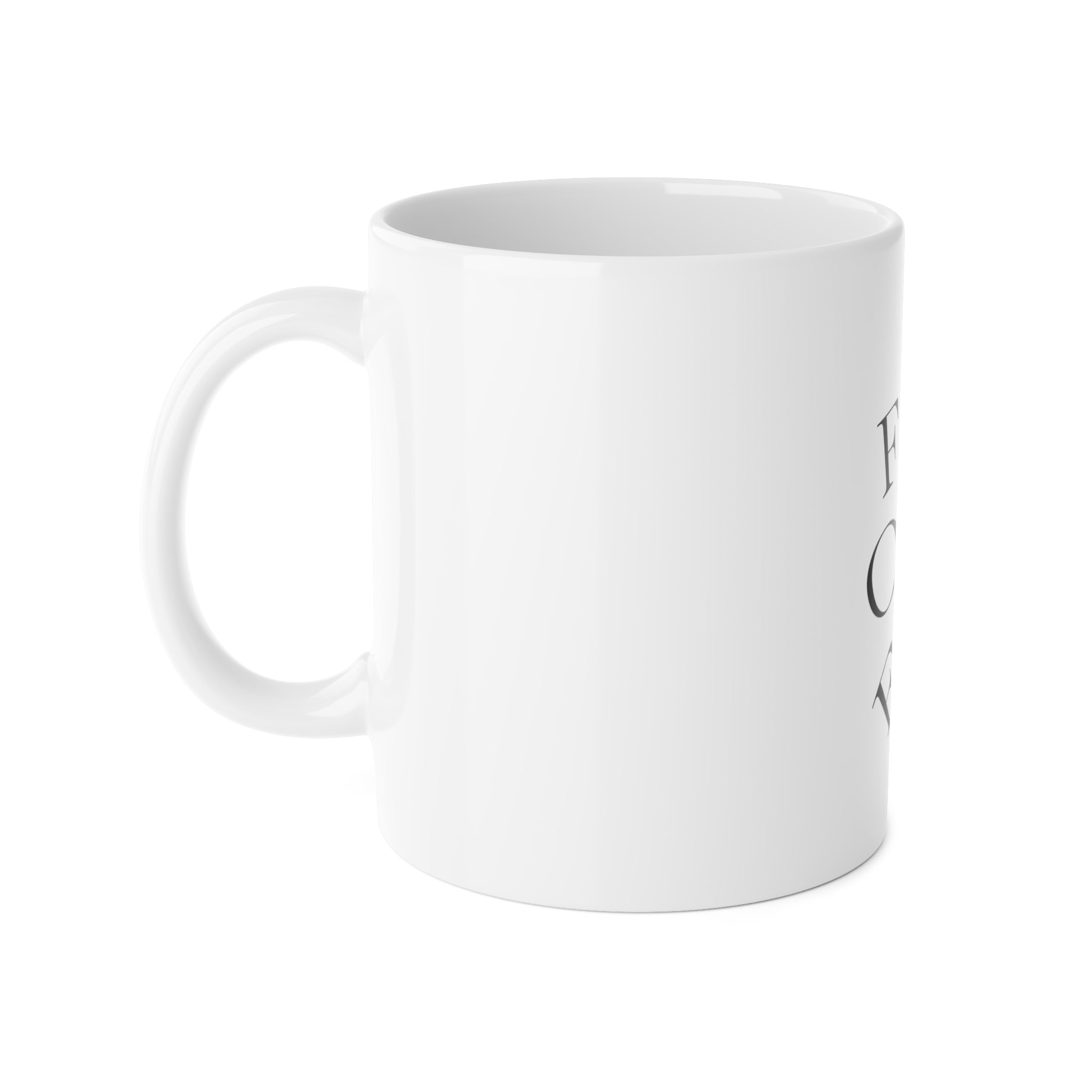 Faith Over Fear Mug — Christian Inspirational Coffee Mug